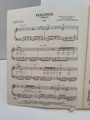 Feelings Sheet Music Morris Albert Piano Lyrics 70s Easy Listening Pop F4Y