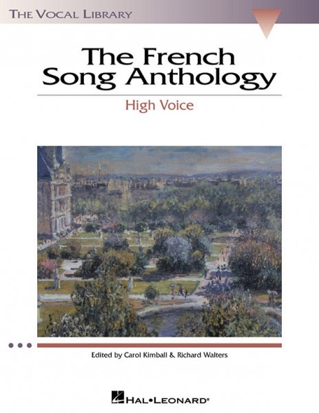 The French Song Anthology The Vocal Library High Voice Collection NEW 000740162