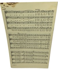 Anything Goes – Sheet Music 1934 Choral Selections Series Four-Part Mixed Voices