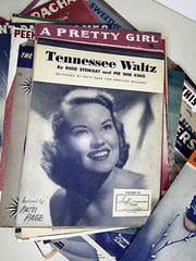 Sheet Music Lot of 80+Vintage Colorful Photos for Framing 1920s-50s, most 1940s