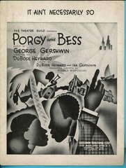 GERSHWIN: PORGY & BESS 3 Shts, Plenty O Nuttin, Ain&rsquo;t Necessarily So, Summertime