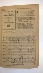 Witmark Black & White Series Thematic Excerpts Samples 1918 Antique Sheet Music