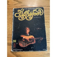 Gordon Lightfoot Did She Mention My Name Sheet Music Songbook 1968 Warner Bros