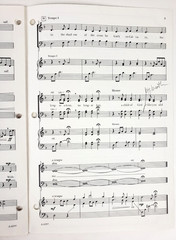 Within the Shadow of the Cross Besig Price Sheet Music SATB Choir Accomp 1986