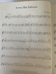 57 By John Lennon & Paul McCartney Sheet Music Book Beatles 1976 Flute