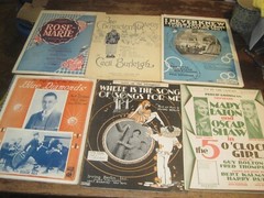 VTG 1920s SHOW TUNES/FILMS/SONGS Sheet Music LOT OF 12-PRESENT ARMS/ROSCOE AILS