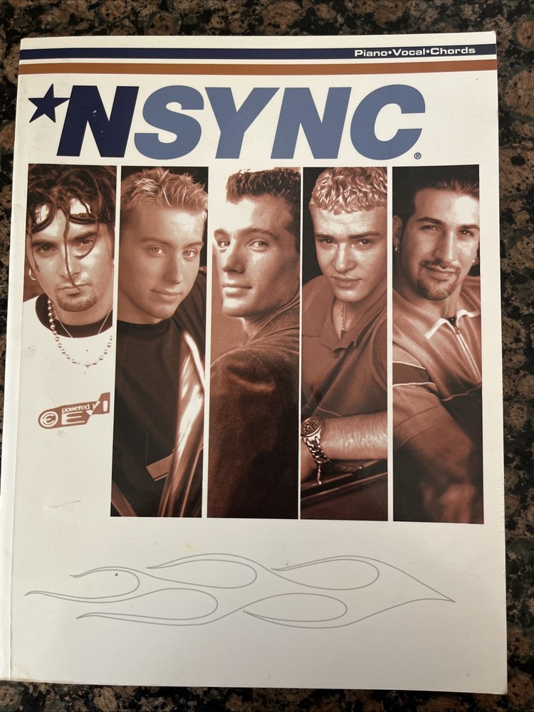 NSync: « Piano Vocal Chords Music Book » Pre-Owned 1998 NICE!