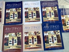Lot ALL FOR STRINGS BOOKS Bulk For Orchestra + A Few Extra Books Of Sheet Music