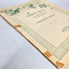 Cherry Buds Piano Sheet Music A Japanese Festivity Frederick Keats 1919 Vintage