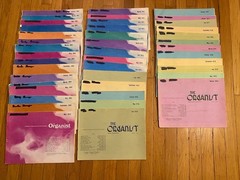 VTG The Organist Music Books 1960s, 1970s