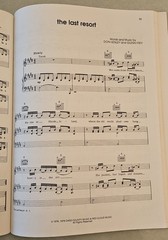 The Eagles Hell Freezes Over Songbook 1995 Piano Vocal Guitar Sheet Music Book