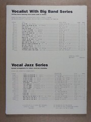 Polka Dots & Moonbeams Vocalist Big Band Series Sheet Music Score 2 PART MISSING