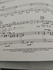 Mike + The Mechanics The Living Years Piano Guitar Song Sheet Music Rock Band