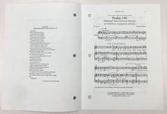 Psalm 148 Hallelujah Praise God In The Heavens SATB Chorus Organ Sheet Music ECS