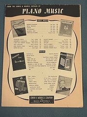 Original Boogie Woogie Piano Solo Sheet Music 1939 Clarence Pine-Top Smith NICE
