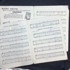 Vtg Songbook, Sacred Songs and Spirituals, 1965 – ships free