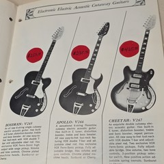 Original Vox Musical Instruments Catalog 1968 Beatles Cover Used From Music Shop