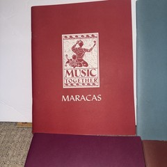 Lot 6 Music Together Books Only Maracas Sticks Bells Drum Triangle Fiddle