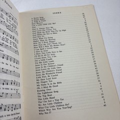 SIMPLE SONGS for TODDLERS ~ 1959 Songbook with Music Lyrics VOLUME 2