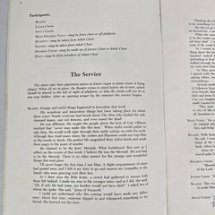 Jesus Of Nazareth Easter Service Choir Book Lillenas Sheet Music Cantata 1971