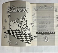 Yamaha Super Mario World Electone Sheet Music Book Japanese Official Score VG