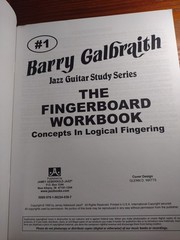 Barry Galbraith Jazz Guitar Book Study Series # 1: Fingerboard Workbook New