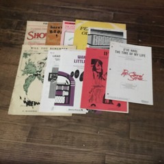 Lot 47 Vintage and Later Sheet Music Show Tunes Easy Listening Pop More