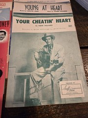Lot of 12 Vintage Sheet Music 1950&rsquo;S Hank Williams,Doris Day,Tony Bennett + More