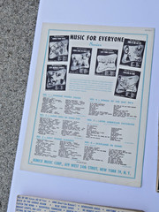8 Songbooks and sheetmusic Country, Sea shanties, 20&rsquo;s, Library of Music, Waltz