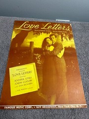 Love Letters Sheet Music Jennifer Jones Joseph Cotton Heyman Young Voice 1945