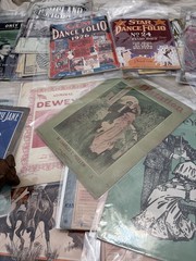 Vintage 1910&rsquo;s-1940&rsquo;s Large Sheet Music Lot Of 220+ Mainly early, Rag WW1 girls
