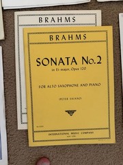 Solo Music For Alto Saxophone – Used (good)