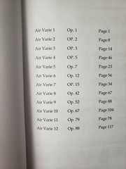 Beriot Airs Variations No. 1 – 12 Piano Accompaniments Ed. Fleury