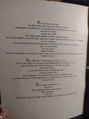 The Very Best Of The Bill Gaither Trio Sheet Music Songbook I Am Loved 1979 VG
