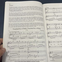 Lot of 17 Choral Music Books “Touched By A King” Christmas Cantata