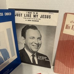 Lot Of 8 Religious Sheet Music (6 By Herbert Grace) His Eye Is On The Sparrow