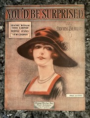 Antique Sheet Music ‘You’d Be Surprised” By Irving Berlin 1919