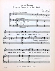 I Got A Home In Dat Rock Sheet Music H. T. Harry Burleigh High Voice Spiritual