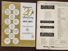 Lot Of 57 Music Books Sheet Music 1904-1983 Various Artists Genres See Photos