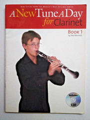 A New Tune a Day for Clarinet Book 1. Ned Bennett 64pp + CD 2006 Boston Music Co