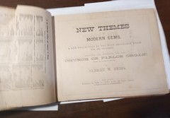 1878 New Themes & Modern Gems Albert W Berg Antique Church Organ Sheet Music