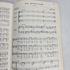 Choral Music Of Today No 1 SSA Piano Vocal Pop Songbook Charles Hansen 1960s Vtg