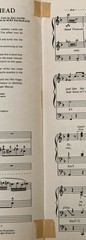 Vintage 1969 “Raindrops Keep Fallin’ On My Head” Sheet Music/Organ & Voice