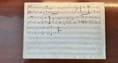 RARE 1922 Original Manuscript Music Score « Una Charra » – V. y M. Romero – Madrid
