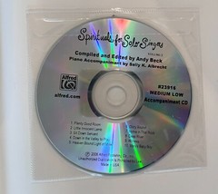 Spirituals for Solo Singers Sheet Music Songbook , Volume 2 Vocal Piano with CD