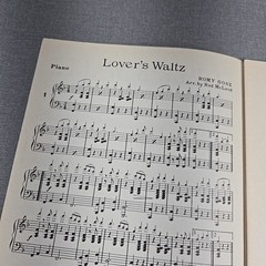 Lovers Waltz Orchestra Arrangement Includes Piano Guitar Drums Bass Trombone