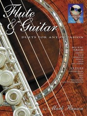 Flute & Guitar Duets for Any Occasion Sheet Music 11 Songs Tab Book CD Pack