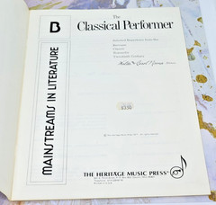 Mainstreams in Literature B Classical Performer Walter Carol Noona 1977 Piano