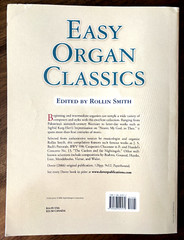 Easy Organ Classics Edited by Rollin Smith 128 Pages 2006 27 Songs