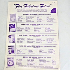 Little Things Mean A Lot 1954 Sheet Music Piano Lyrics Chords Lindeman Kallen
